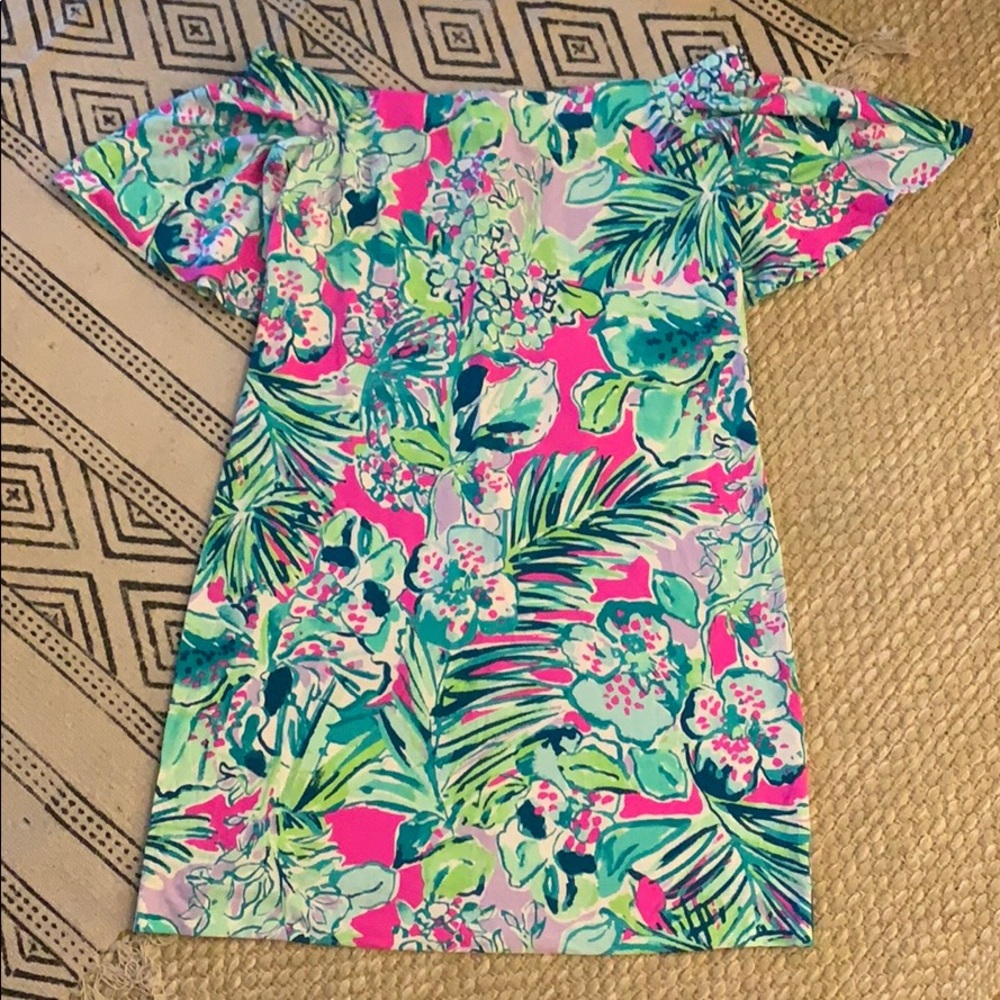 Lilly Pulitzer Fawcett Dress Multi Early Bloomer